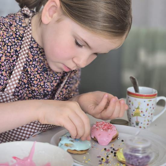 Luna pynter doughnuts