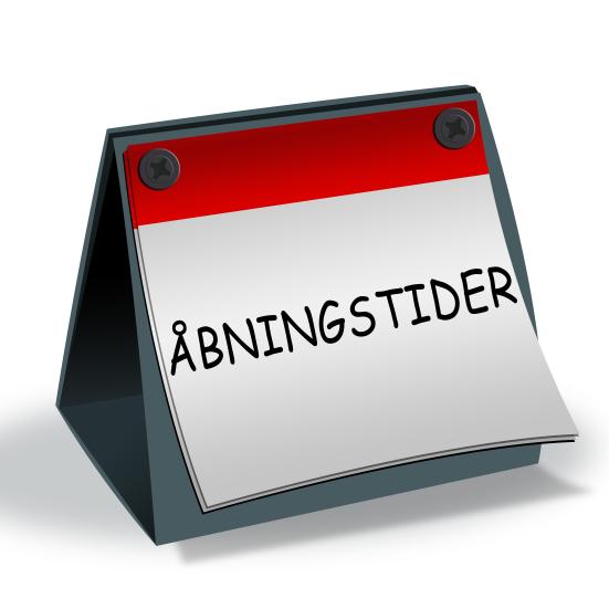 Åbningstider