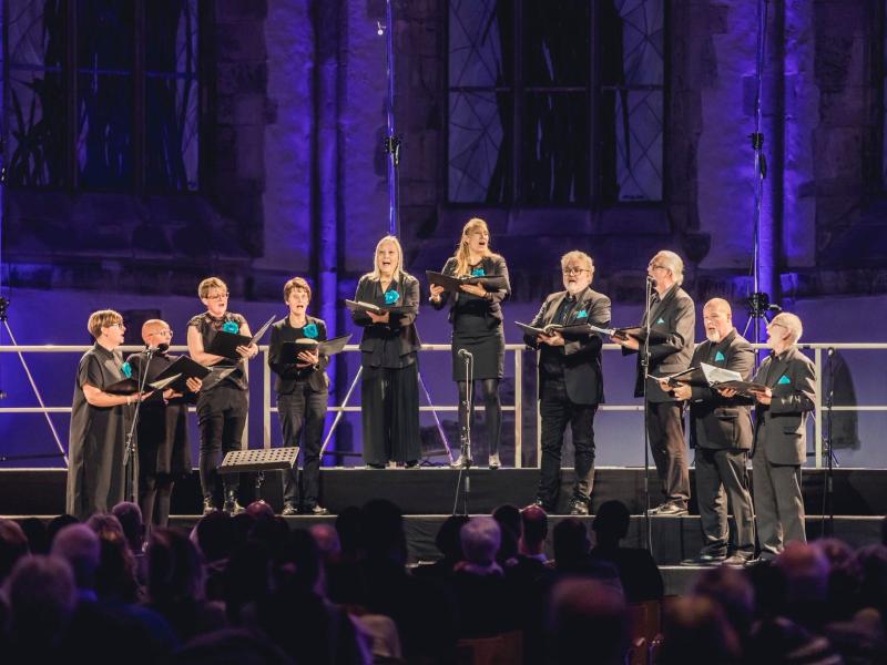 Koncert med Voci fluenti i Magdeburg