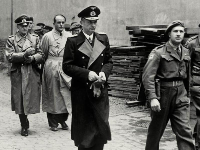 Arrestation af Karl Dönitz og hans regering i 1945 i Flensborg