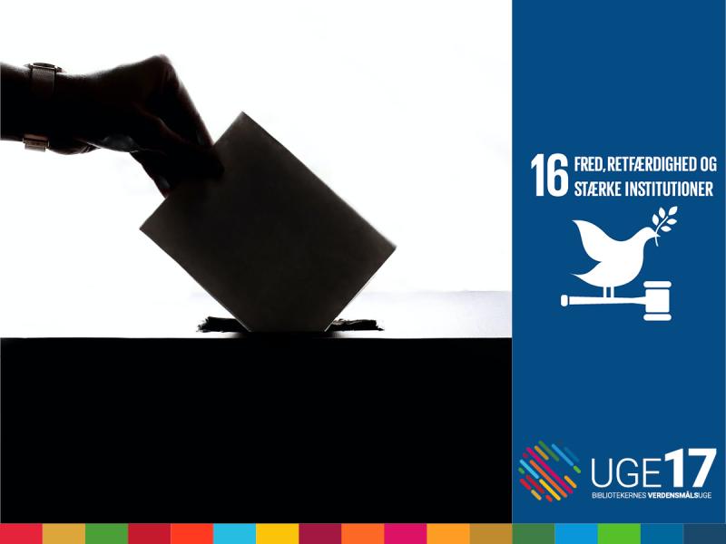 FNs verdensmål 16: Fred, retfærdighed og stærke institutioner