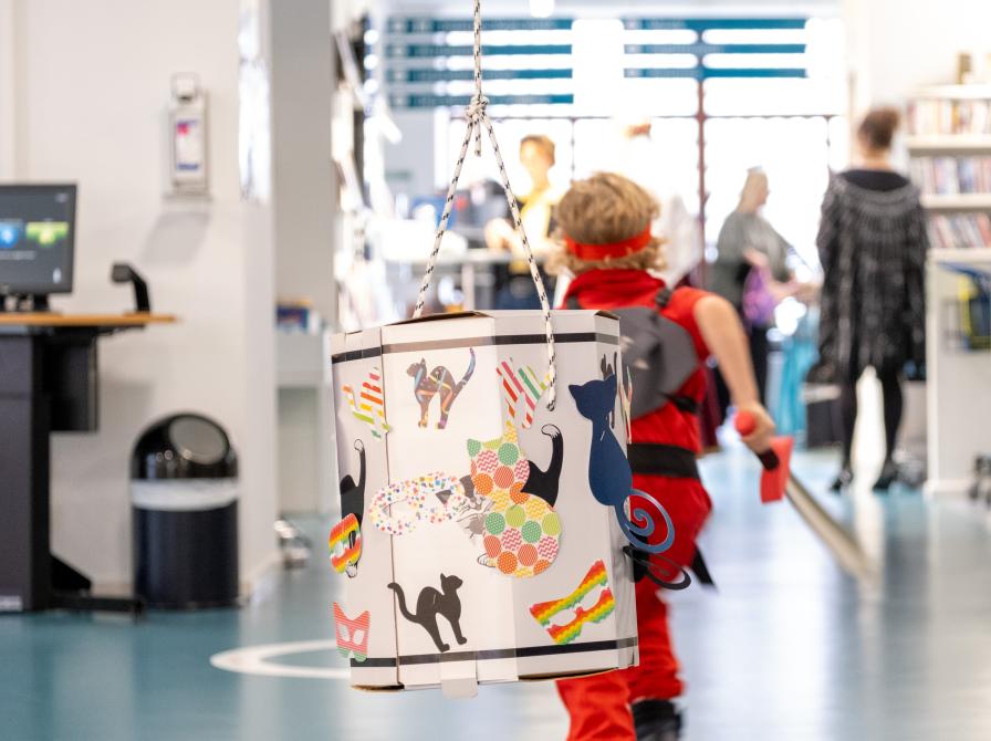 Fastelavnsfest på Flensborg Bibliotek