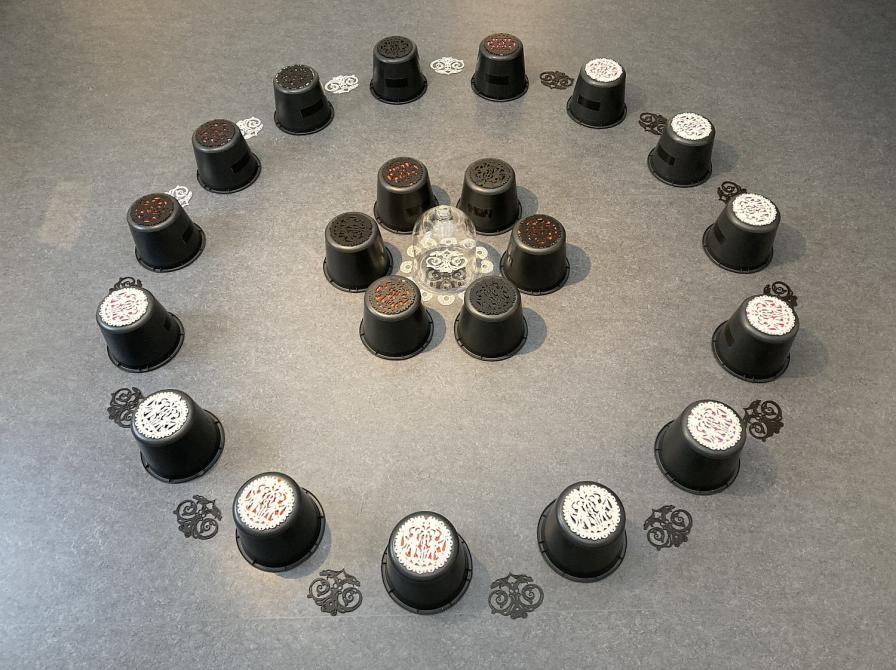 Værk af kunstneren Inga Momsen