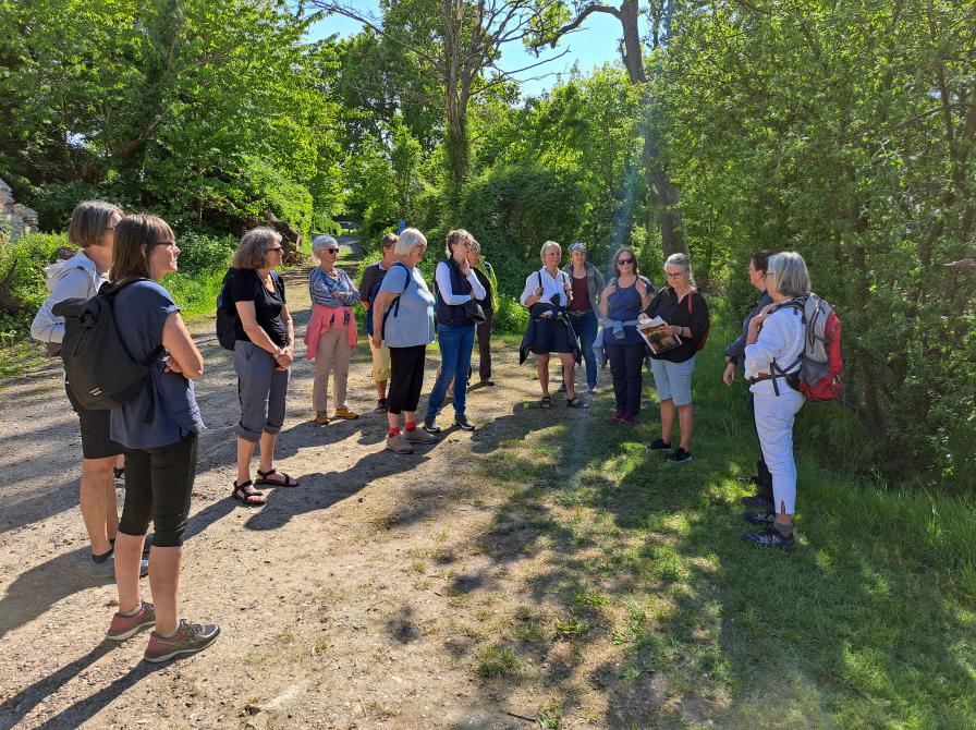 Litteratur-tur på Gendarmstien med Lene og Sølvi