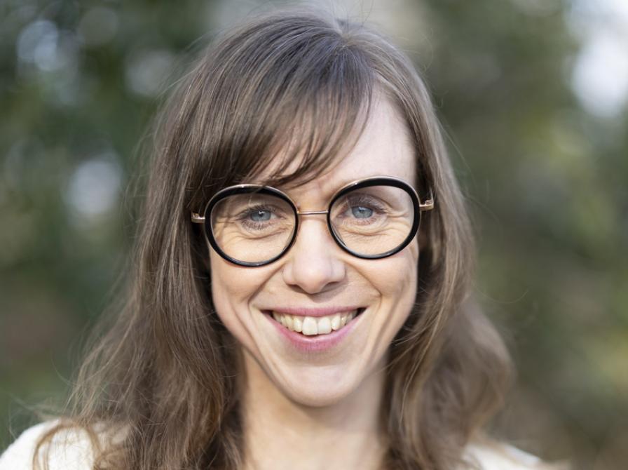 Litteraturformidler Lea Fløe Christensen. Foto: Lotte Fløe Christensen